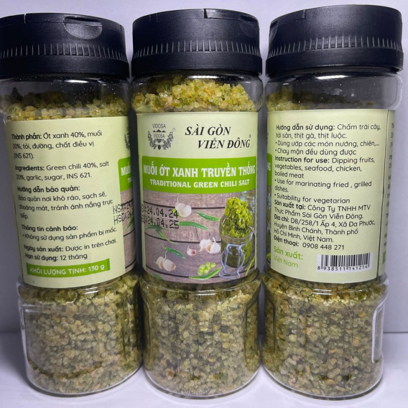 Muối ớt xanh truyền thống